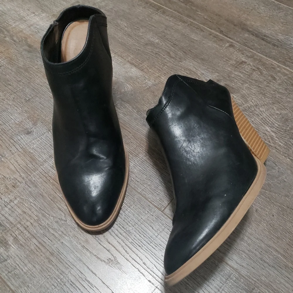 DV By Dolce Vita Vegan Leather Slip on Booties
